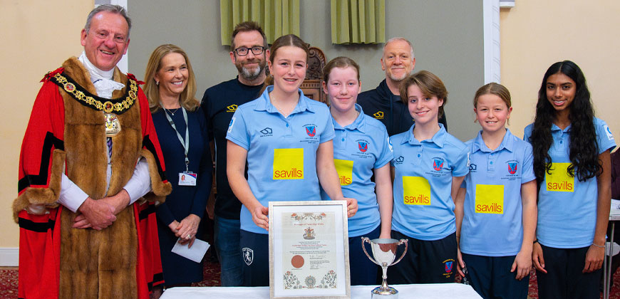 Cricket team presentation