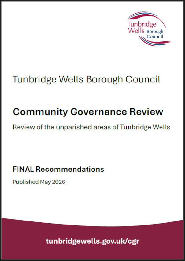 Image showing the cover of the Draft Recommendations document