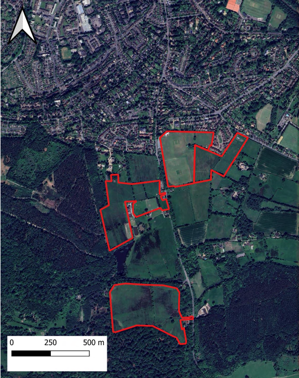 Esquire Development&rsquo;s map of the sites