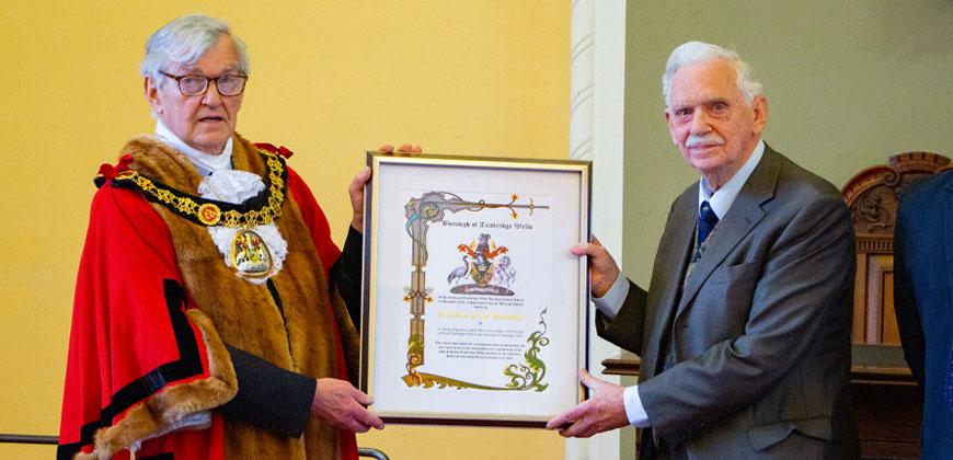 Mayor and Dr Whitbourn