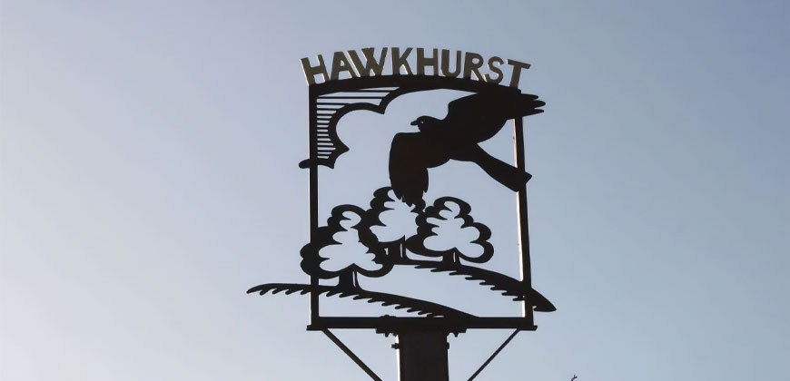 Hawkhurst village sign