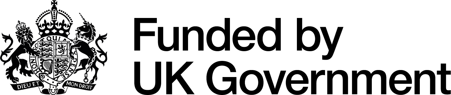 The Funded by UK Government Logo