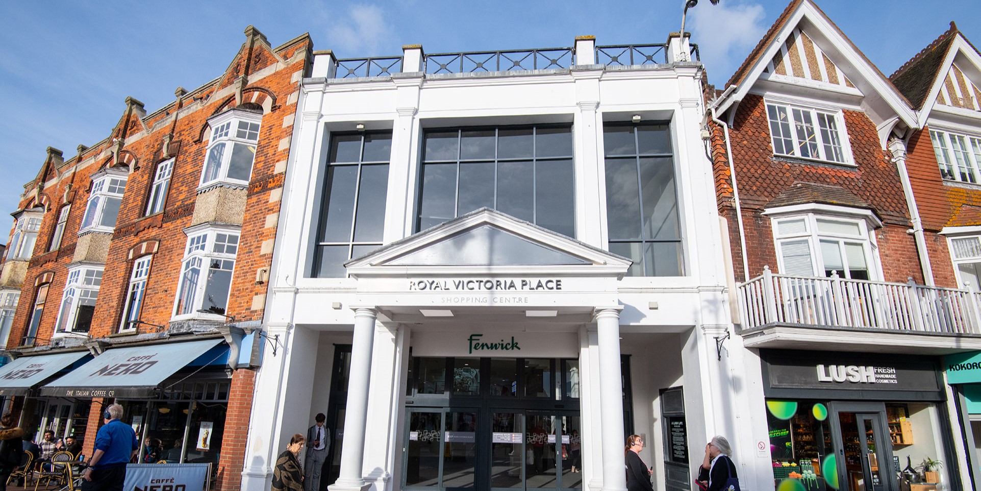 Royal Victoria Place entrance