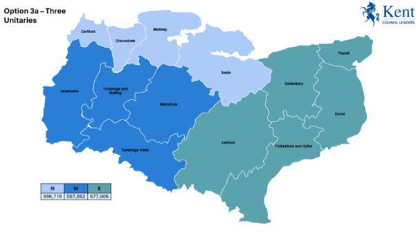 Option 3a - Three Unitaries
